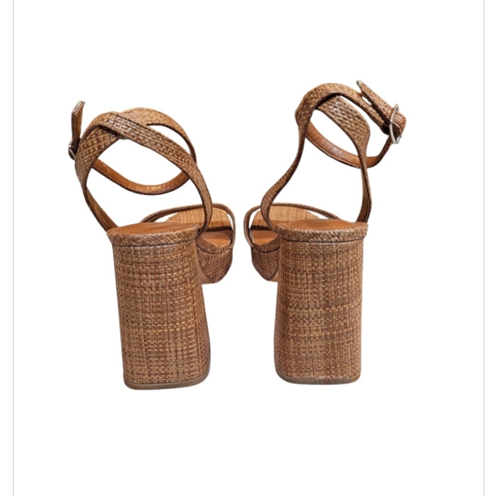 Marc Fisher Sadel Platform Sandal NWB sz 9.5 - Picture 10 of 11